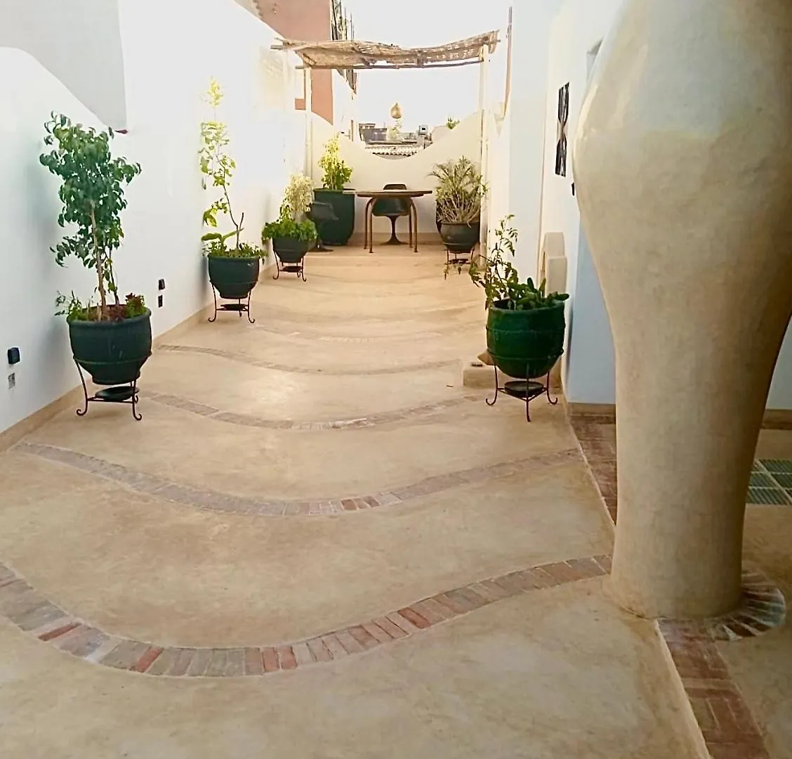 Villa Riad Le Jardin Des Matieres Marrakesch Marokko