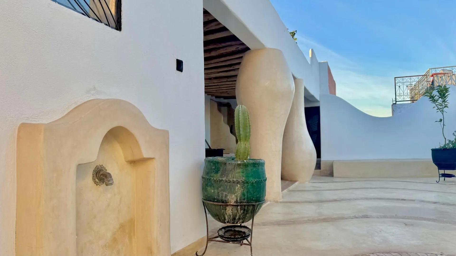 Villa Riad Le Jardin Des Matieres Marrakesch Marokko